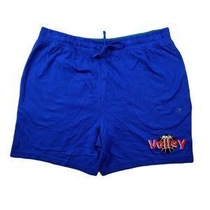 Polo Ralph Lauren Waffle-Knit Graphic Shorts Mens XL Pacific Royal Multi 6" $98‎
